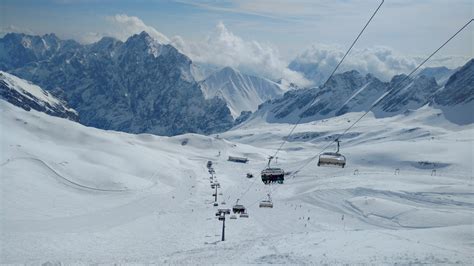 Skiing at Zugspitze - Abroad American