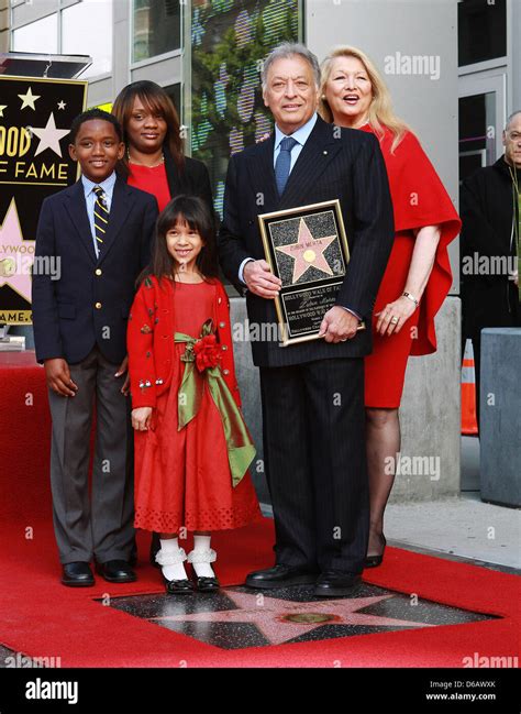 Zubin Mehta, Nancy Kocack and Family Maestro Zubin Mehta receives a ...