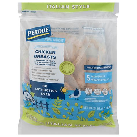 Perdue Chicken Breasts, Italian Style 5 Ea | Chicken Breasts | Yoder's ...