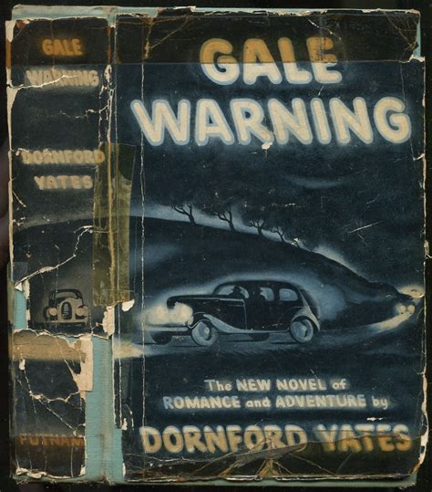 Gale Warning by YATES, Dornford: Good Hardcover (1940) | Between the ...