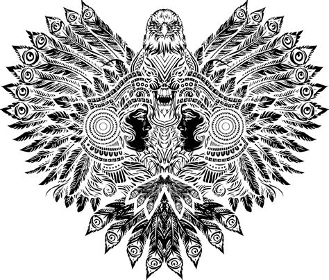 Tribal Eagle Vector Art :: Behance