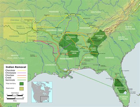 The Five Civilized Tribes - Removal of the Natives