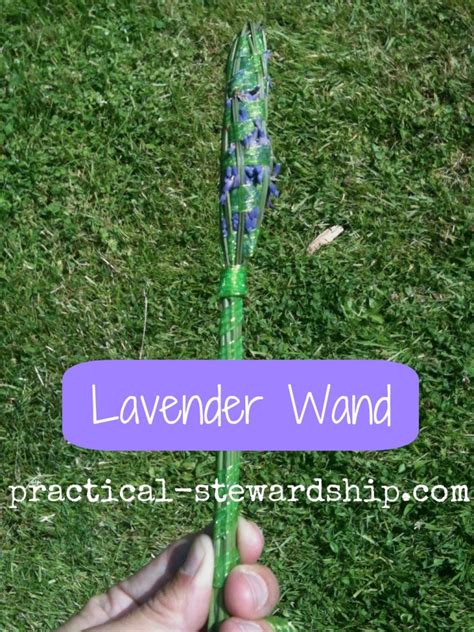 DIY Lavender Wand Making Tutorial - Practical Stewardship