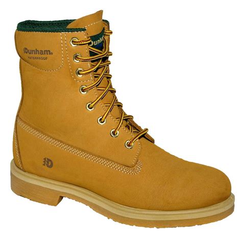 Dunham Men's Work Boots Alpine Leather 8" Tan 07769 Extra Wide Avail - Clothing, Shoes & Jewelry ...