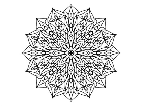 Premium Vector | Mandala line art pattern illustration