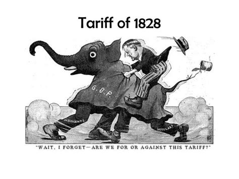 PPT - “Tariff Of Abominations” Tariff of 1828 PowerPoint Presentation ...