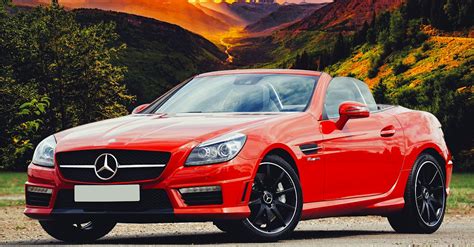 Red Mercedes-benz Convertible · Free Stock Photo