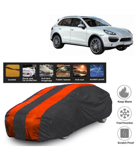 QualityBeast Car Body Cover for Porsche Cayenne [2010-2014] RedBlue: Buy QualityBeast Car Body ...