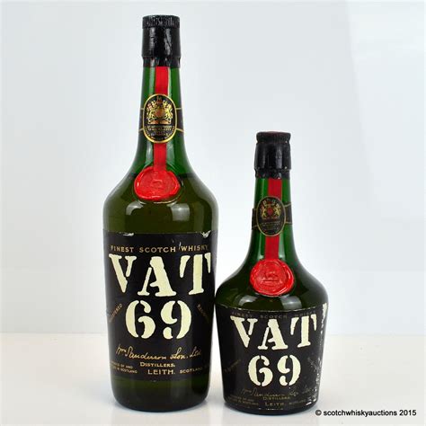 Vat 69 & Vat 69 Half Bottle 70° Proof | The 48th Auction | Scotch ...