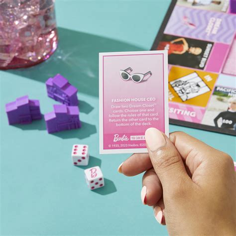 Monopoly Barbie Board Game for Kids and Family Ages 8 and Up, 2-6 Players - Walmart.com