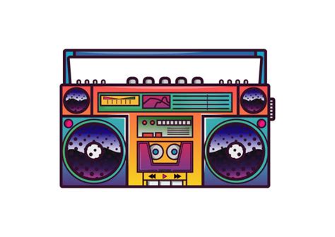 Limited Edition Boombox Cassette With Vintage Stickers | ubicaciondepersonas.cdmx.gob.mx