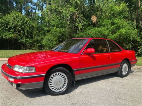 1990 ACURA LEGEND COUPE 89K MILES NO RESERVE for sale - Acura Legend ...