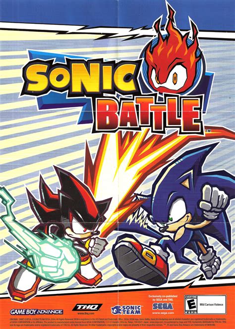 File:Sonic Battle Poster.jpg - Sonic Retro