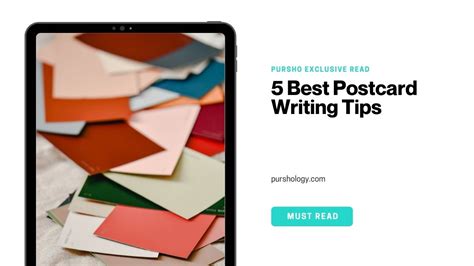 5 Best Postcard Writing Tips - purshoLOGY