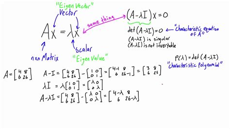 What are eigenvalues and eigenvectors - YouTube