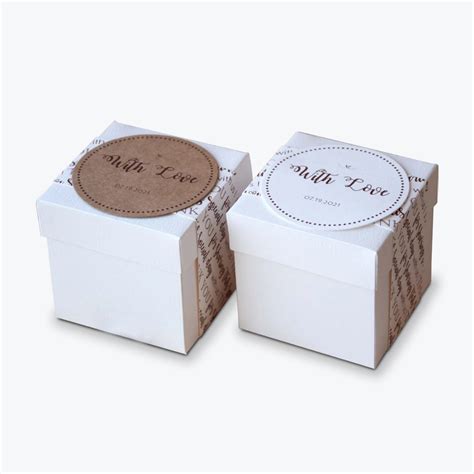 Luxurious Wedding Favor Boxes | Refine Packaging