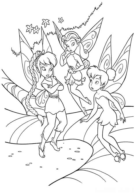 Free Printable Tinkerbell Coloring Pages