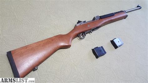 ARMSLIST - For Sale: Ruger Mini 30 7.62x39 Stainless and Wood