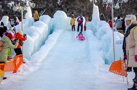 Ice Festival in Shikotsuko, Chitose city