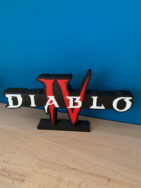 Diablo 4 Logo - Etsy