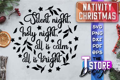 Nativity Christmas SVG | Christmas SVG Graphic by The T Store Design · Creative Fabrica