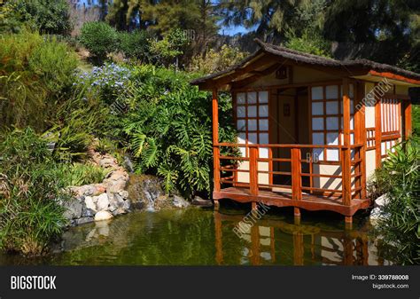 Japanese Garden Pagoda Image & Photo (Free Trial) | Bigstock