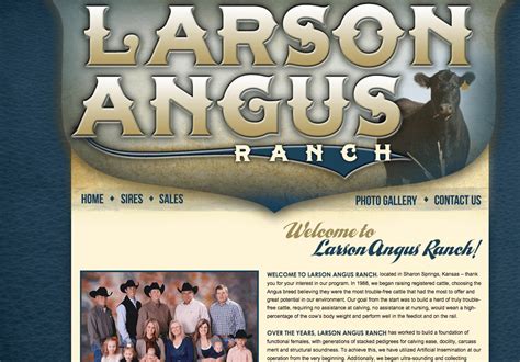 Larson Angus Ranch - Ranch House Designs, Inc.