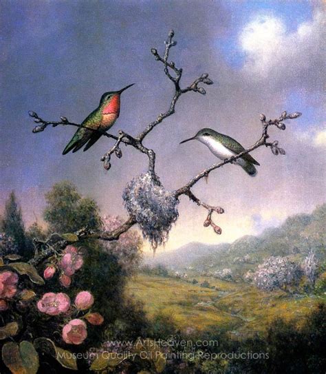 Martin Johnson Heade Painting Reproductions For Sale, Reproductions of Famous Paintings, Free ...