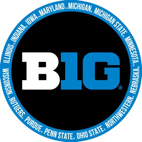 Big Ten Conference Logo - Alternate Logo - NCAA Conferences (NCAA Conf) - Chris Creamer's Sports ...