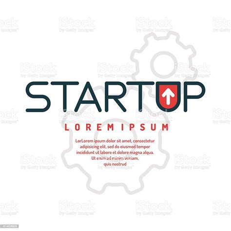 Linear Vector Conceptual Start Up Background Stock Illustration - Download Image Now - Business ...