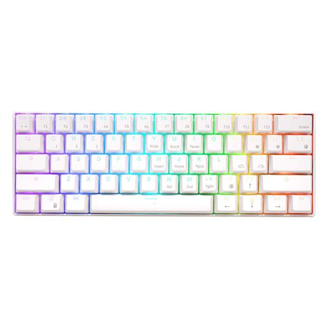 Royal Kludge Keyboard RK61 White Wireless Gaming – CONNEXTIT