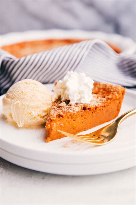 Easy Healthy Crustless Pumpkin Pie Recipe | The Food Cafe