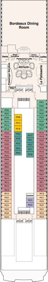 Coral Princess Deck Plans- Princess Cruises Coral Princess Cruises ...