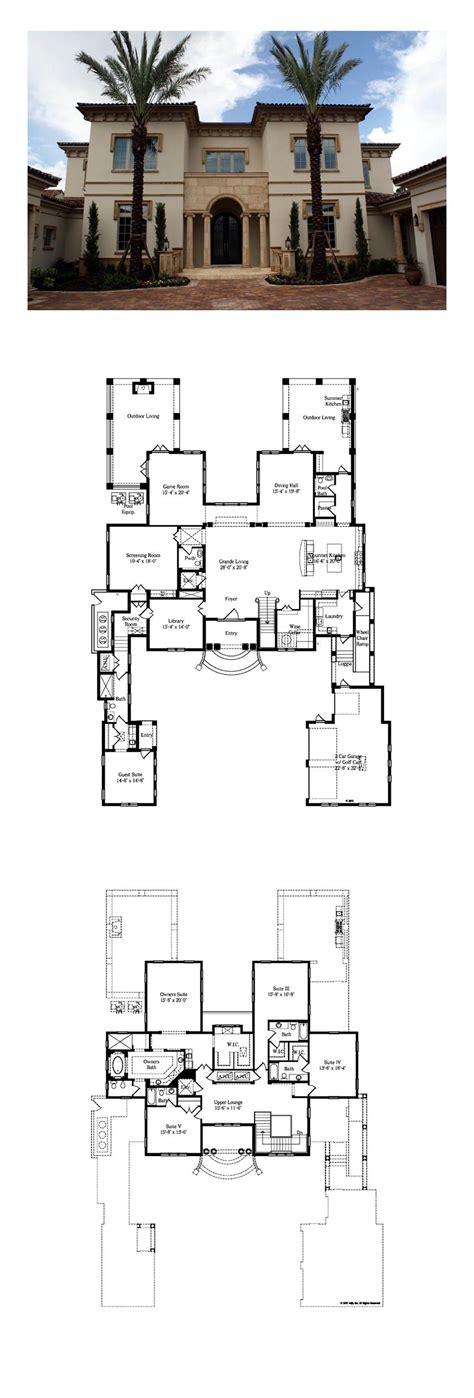 Italian Style House Plans