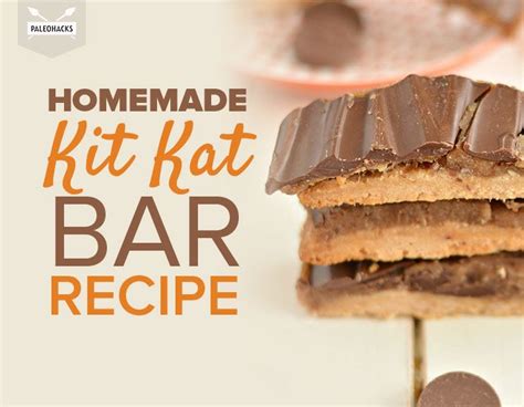 Homemade Kit Kat Bar Recipe (Paleo, Vegan, Gluten Free) - Natural ...