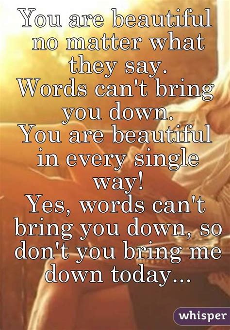 😍 Words can t bring me down. Don't Bring Me Down lyrics. 2019-02-10