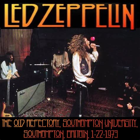 Albums That Should Exist: Led Zeppelin - The Old Refectory, Southampton University, Southampton ...