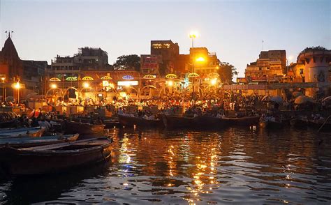 Aarti at Dashashwamedh Ghat Photograph by C H Apperson - Fine Art America