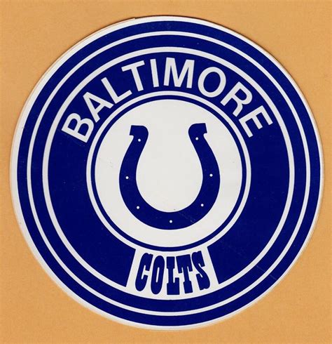 Pin by Lana Ford on Baltimore Colts | Baltimore colts, Baltimore football, Chicago cubs logo