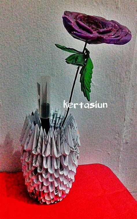 ビオーハザートー: belajar origami dari kertas bekas yuk