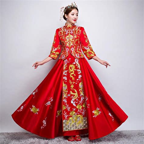 Traditional Chinese Wedding Dress - malakowe