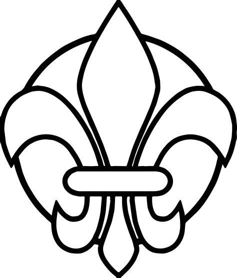 Fleur De Lis Coloring Page at GetColorings.com | Free printable ...