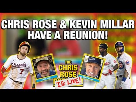 Chris Rose and Kevin Millar Have A Reunion! | The Chris Rose IG Live Show - YouTube