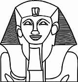 Smile Ancient Egypt Statue Coloring Page  Wecoloringpagecom sketch template