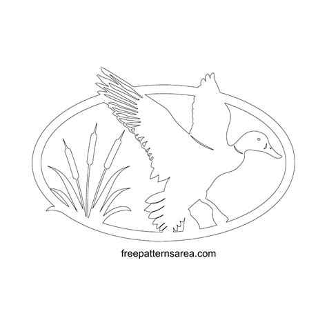 Duck Silhouette Outline Template Download Printable PDF | Templateroller