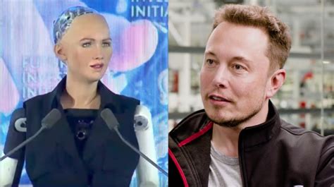 Humanlike AI robot 'Sophia' calls out Elon Musk during live interview