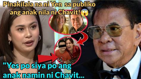 YEN Santos lSlNAPUBLlK0 na ang ANAK nila ni CHAVIT Singson! - YouTube