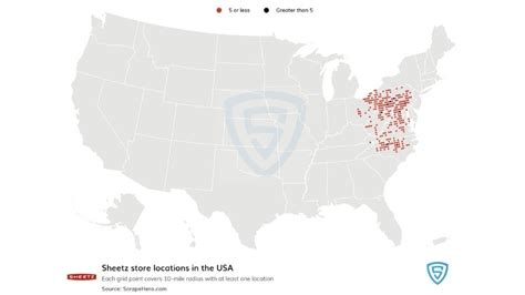 Sheetz locations map- Sheetz locations in the United States - World-Wire