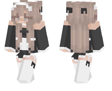 Maid Costume Minecraft Skin