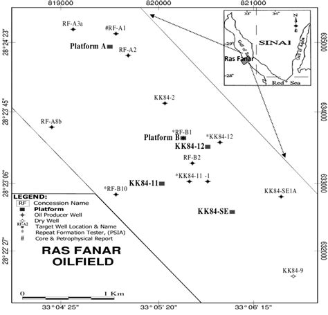 Index map of the Gulf of Suez (closed map). Enlarged location map of... | Download Scientific ...